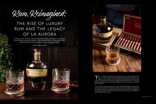 Rum Reimagined: The Rise of Luxury Rum and The Legacy of La Aurora
