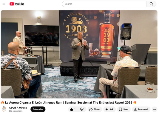 Experience Our Tasting Experience Live from Enthusiast Report's 2025 Indulge Event!